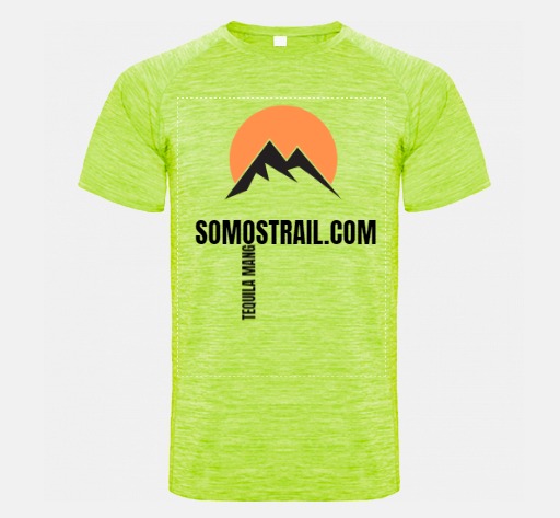 Camiseta Somos Trail Verde Private Edition